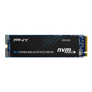PNY CS1030 500GB - PCIe Gen3 NVMe - M.2 2280 - 3D NAND - hasta 2000 MB/s lectura - hasta 1100 MB/s escritura