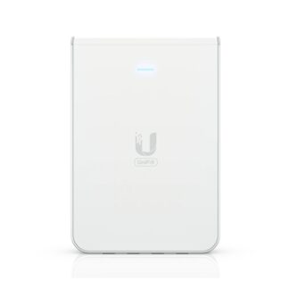 Ubiquiti U6-IW AP WiFi6 3xGbE 1xGbE PoE Pared - 4 puertos RJ45 Gigabit