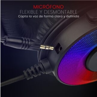 Redragon - PANDORA 2 Auricular Gaming RGB Adaptador XBOX/PS4 Micrófono Negro REACONDICIONADO